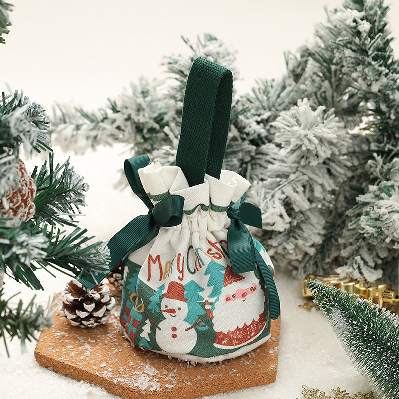 Wholesale Christmas Eve gift bag apple bag